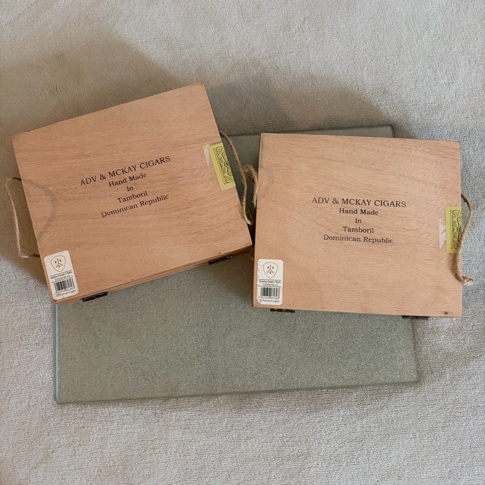 ADV 2 empty cigar boxes - Picture 6 of 7